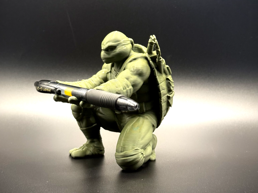Ninja Turtles Michaelangelo Pen Holder!