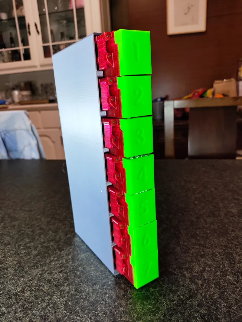 Sealed Modular Pill Organizer