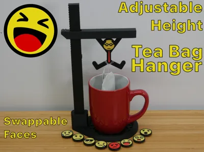 Emo Face Tea Bag Hanger