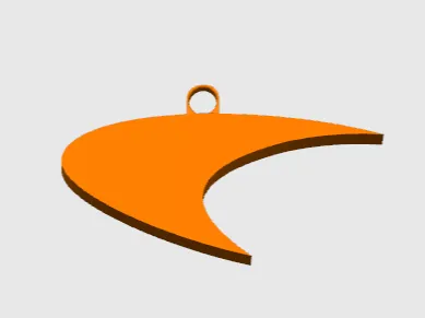 McLaren F1 keychain