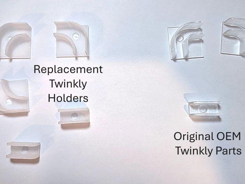 Replacement or Extra Twinkly Flex LED Holders