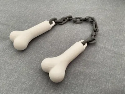 Bone Nunchaku