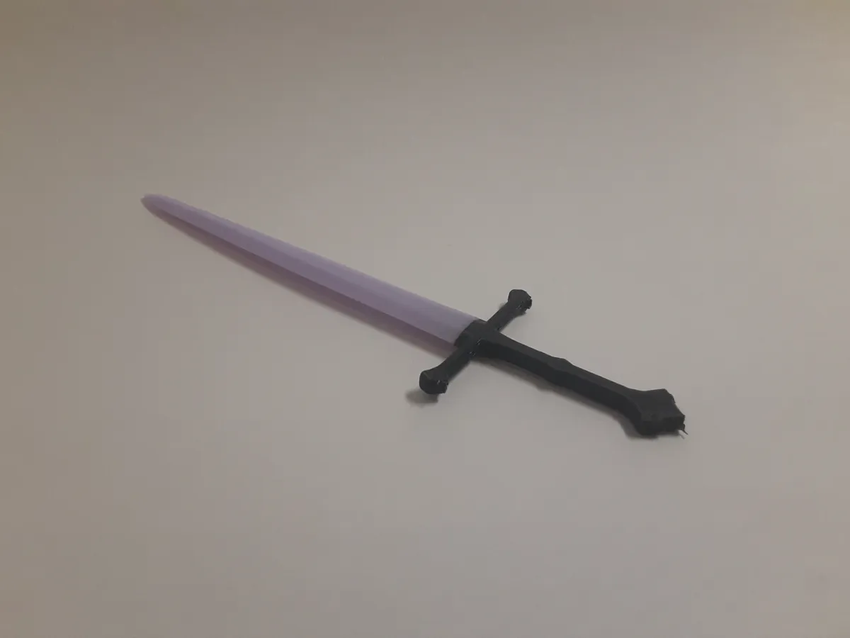 mini medieval sword - Free 3D Print Model - MakerWorld