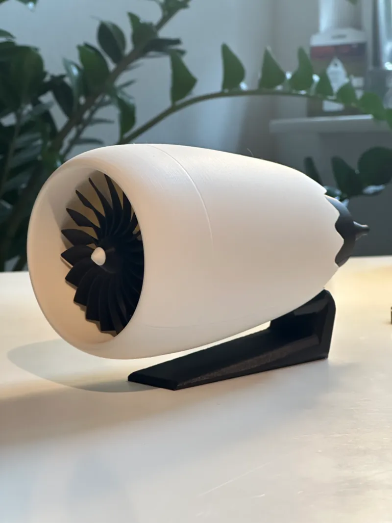 Jet Engine / Aircraft Turbine (4h Print only!)