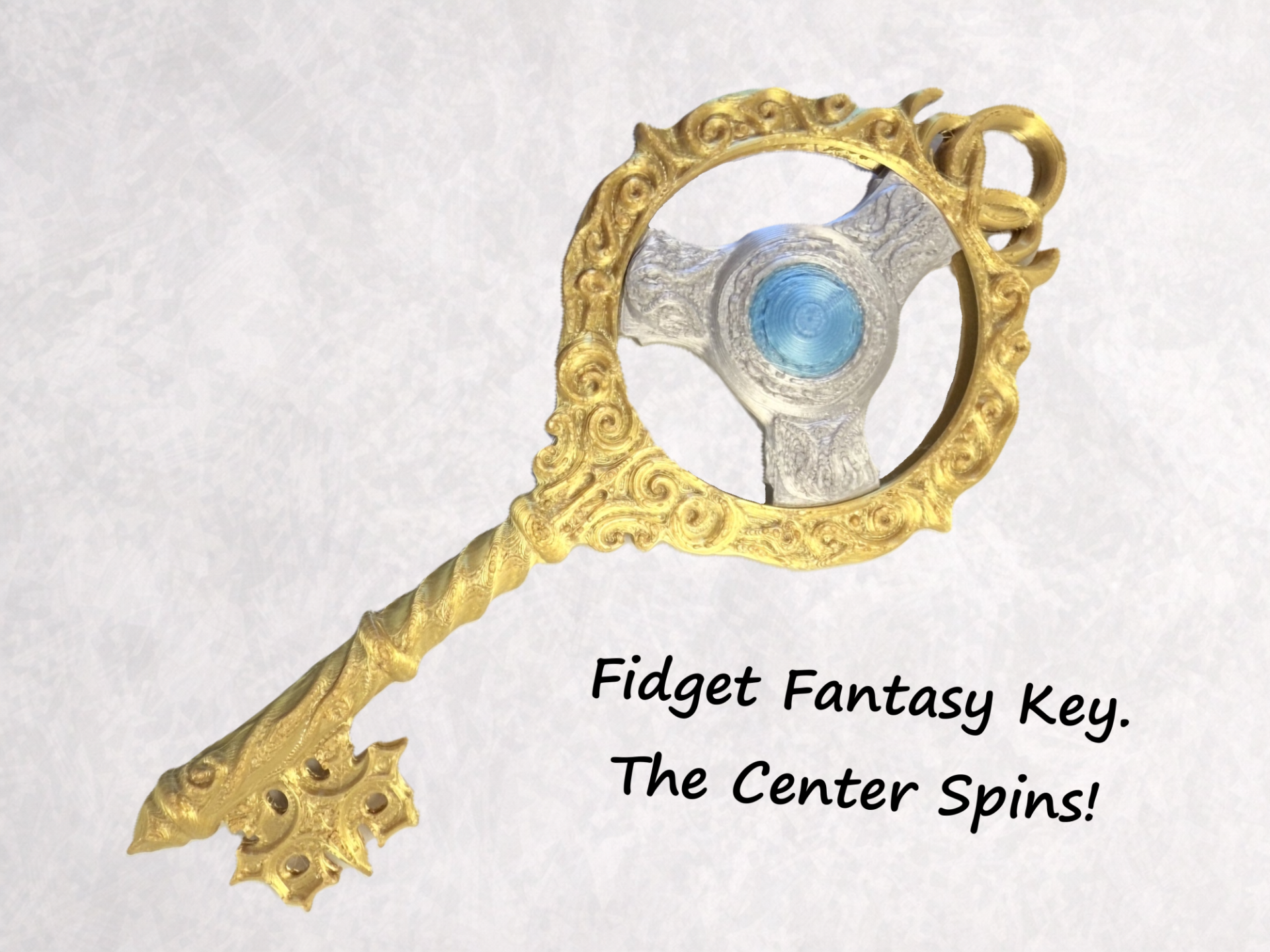 Fantasy Spinning Fidget Key