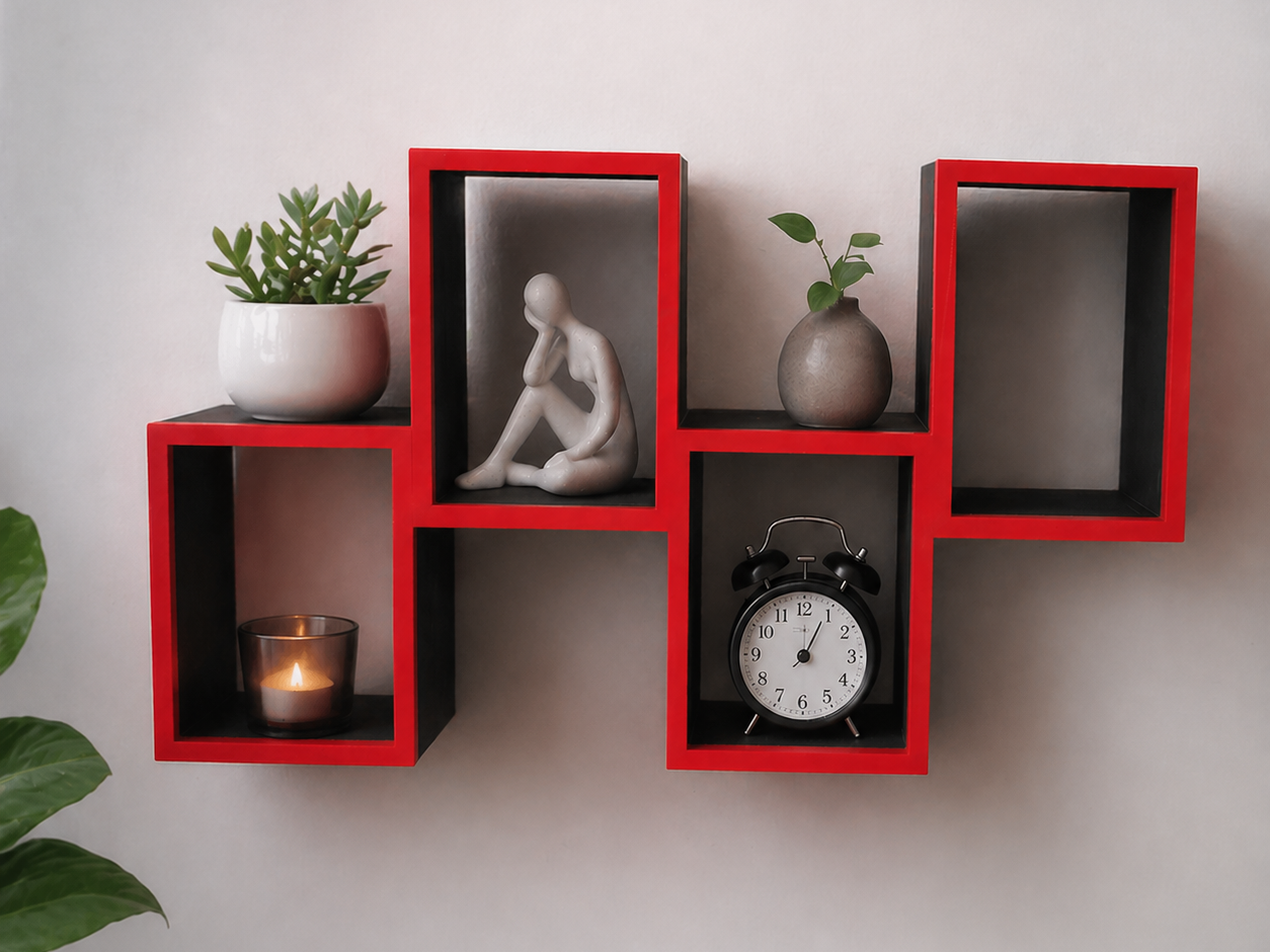 Modern Home Cube Shelf – Wand & Stand Regal