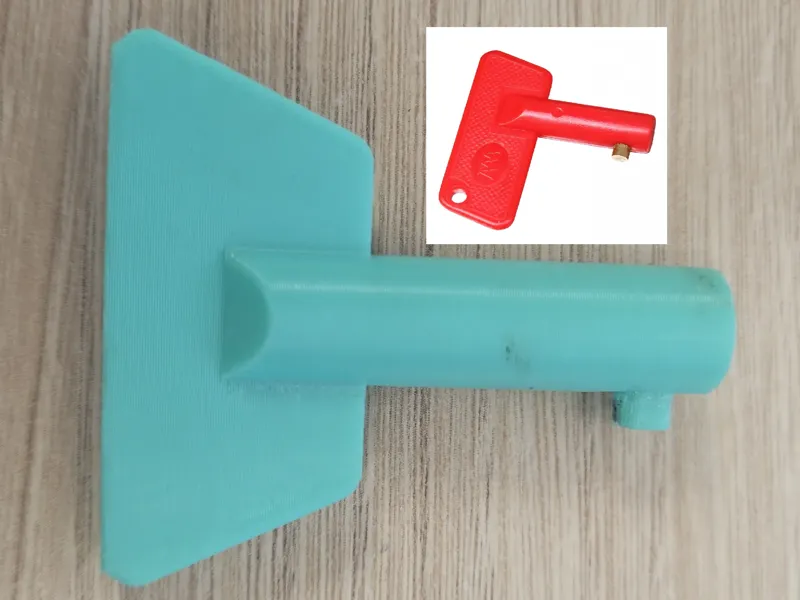 Power key switch engine boat machine one pin