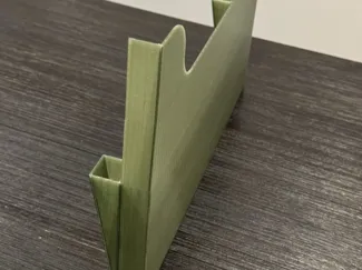 Slim nested hanging folder