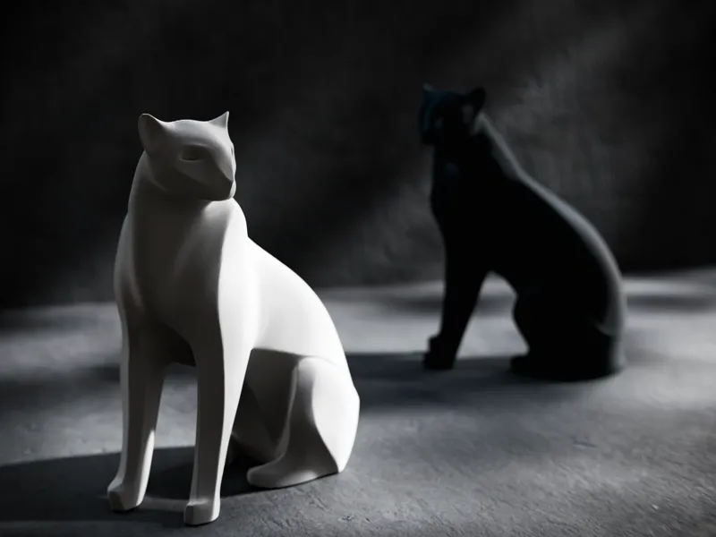 Modern Panther Statue