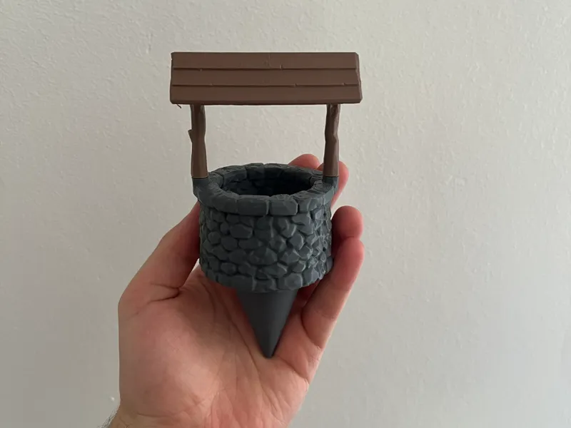 plant watering well