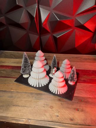 Christmas trees (tealight compatible) /sapin noel 