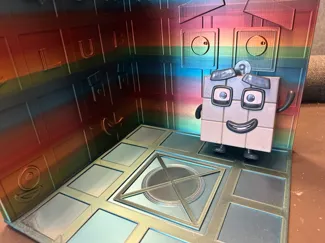 Numberblock inspired square club model - v2