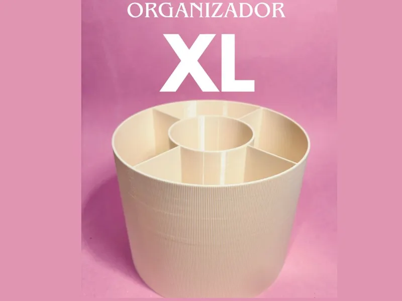 Organizador de maquillaje  cilindrico XL