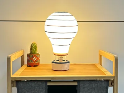 Hot Air Balloon Lamp – Decorative & Functional