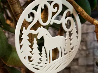 2026 Horse Ornament