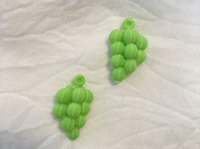 立体葡萄耳环