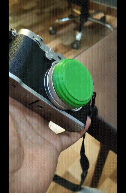 Fujifilm Camera Cap (Print In Place)