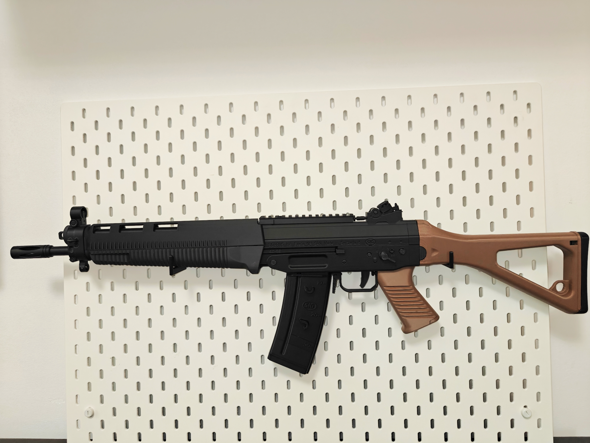 Swiss Arms SIG SG551 SB Assault Rifle Toy Grip - 1