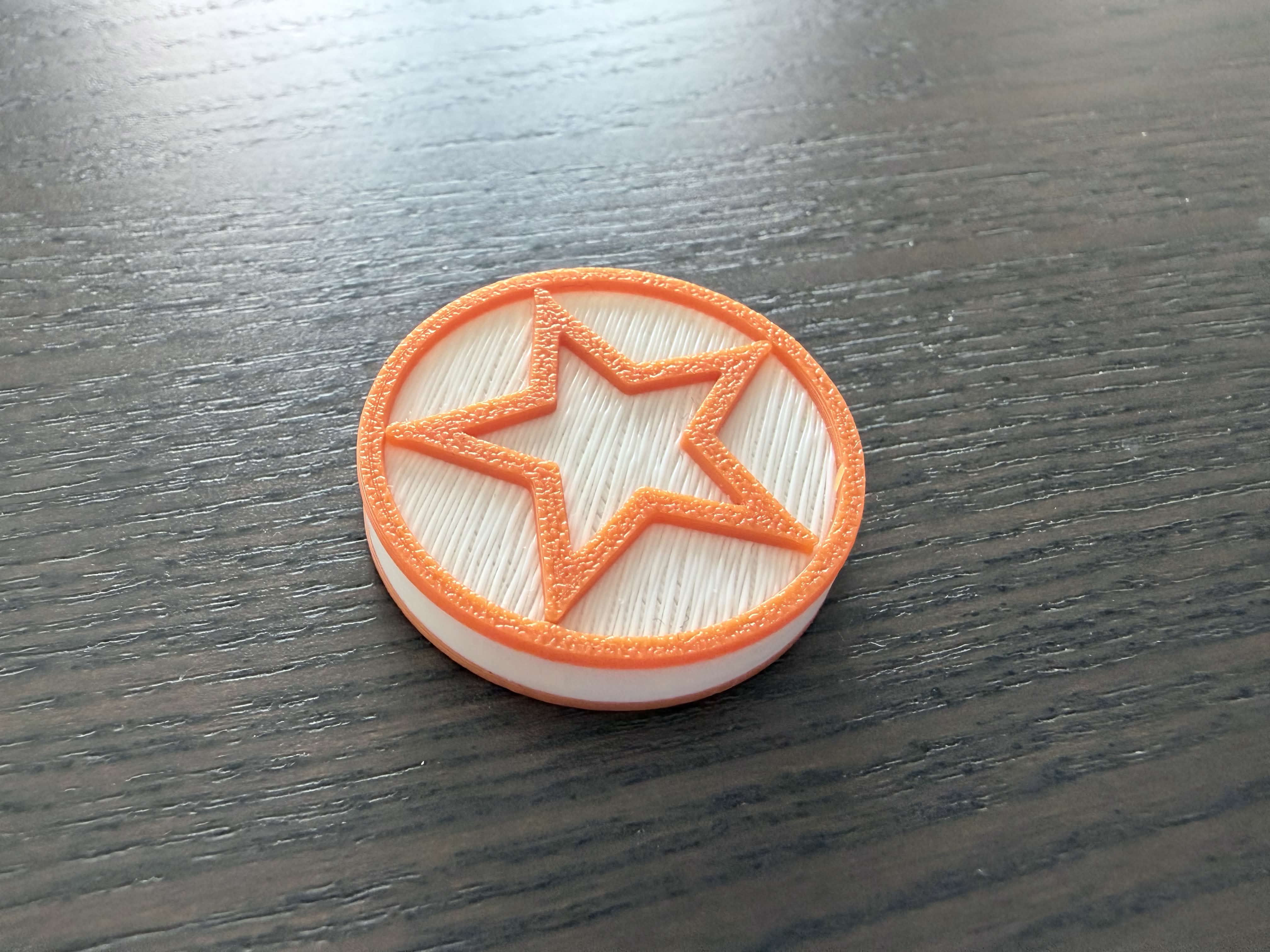 Miniatura 2 do modelo 3D Star Token
