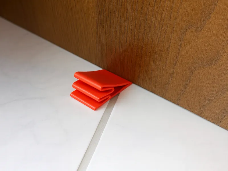 Federgeladener Türstopper – clever und kompakt!