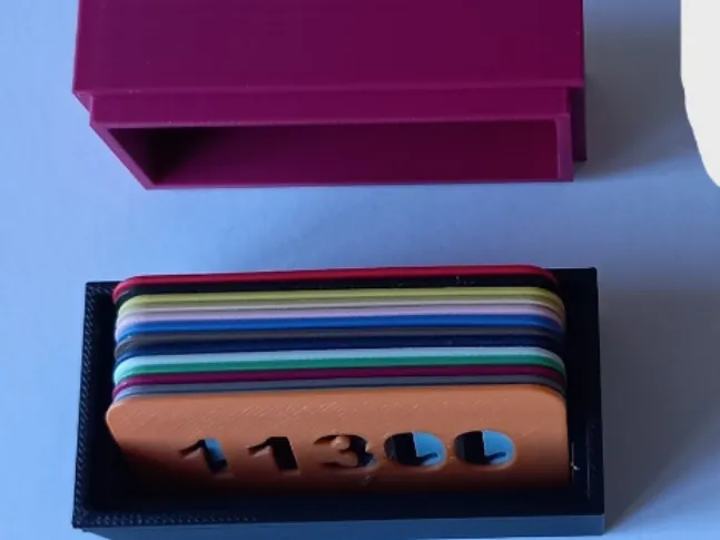 color sample + box by DAVIDc - MakerWorld