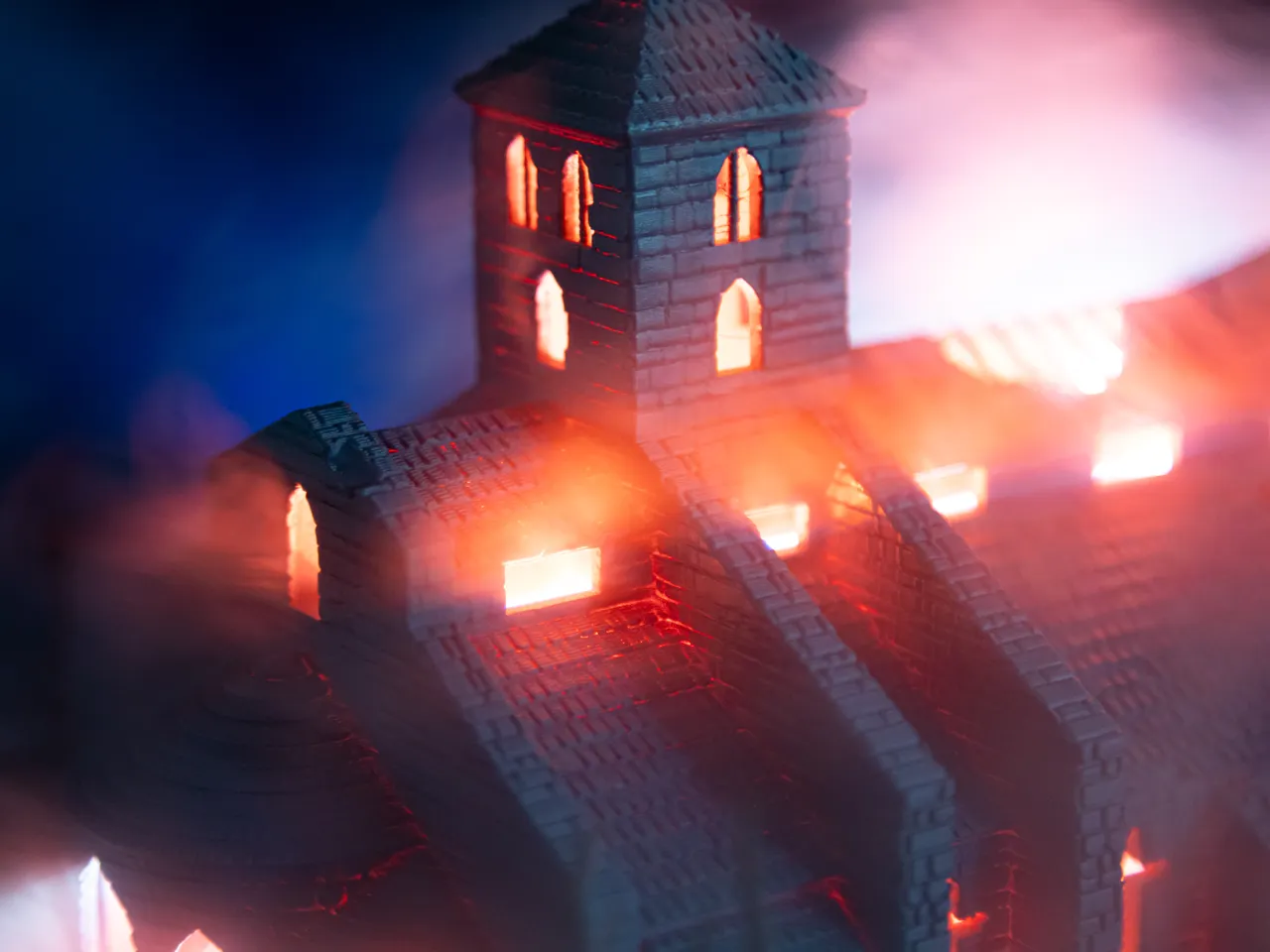 Diablo Cathedral - Detailed Light-Up Miniature view 2