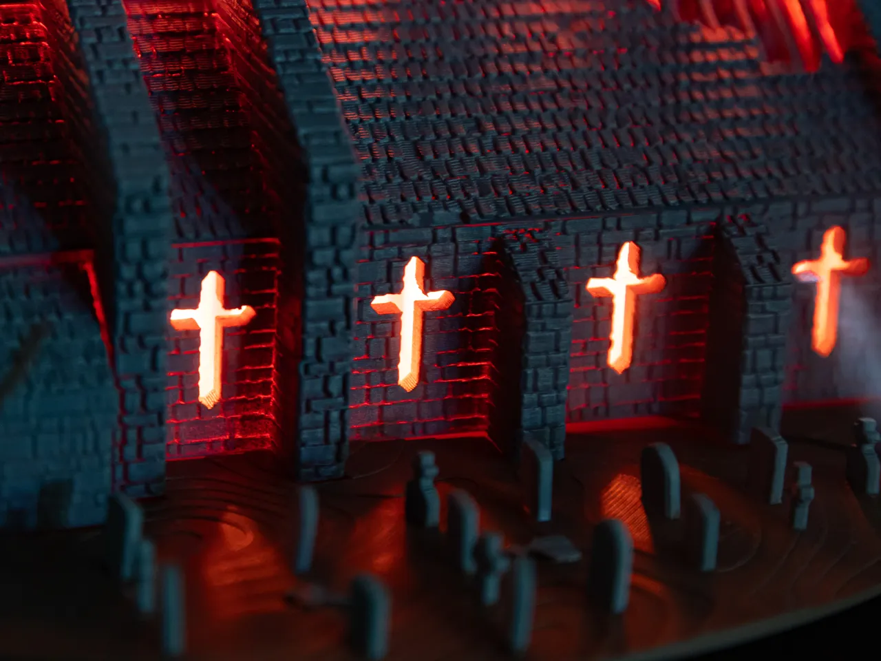Diablo Cathedral - Detailed Light-Up Miniature view 4