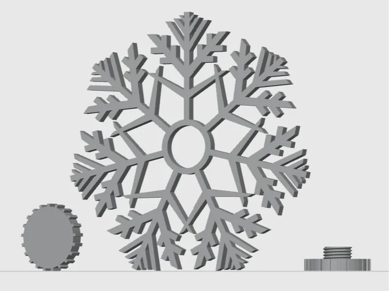 Spiner snowflake