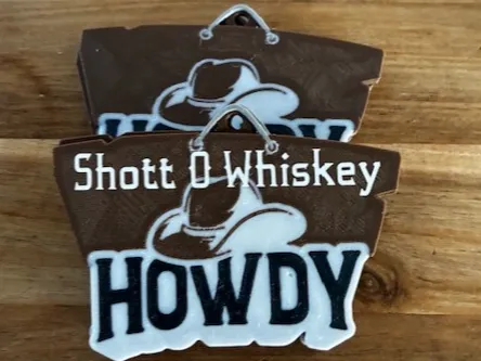 Howdy Name Tag