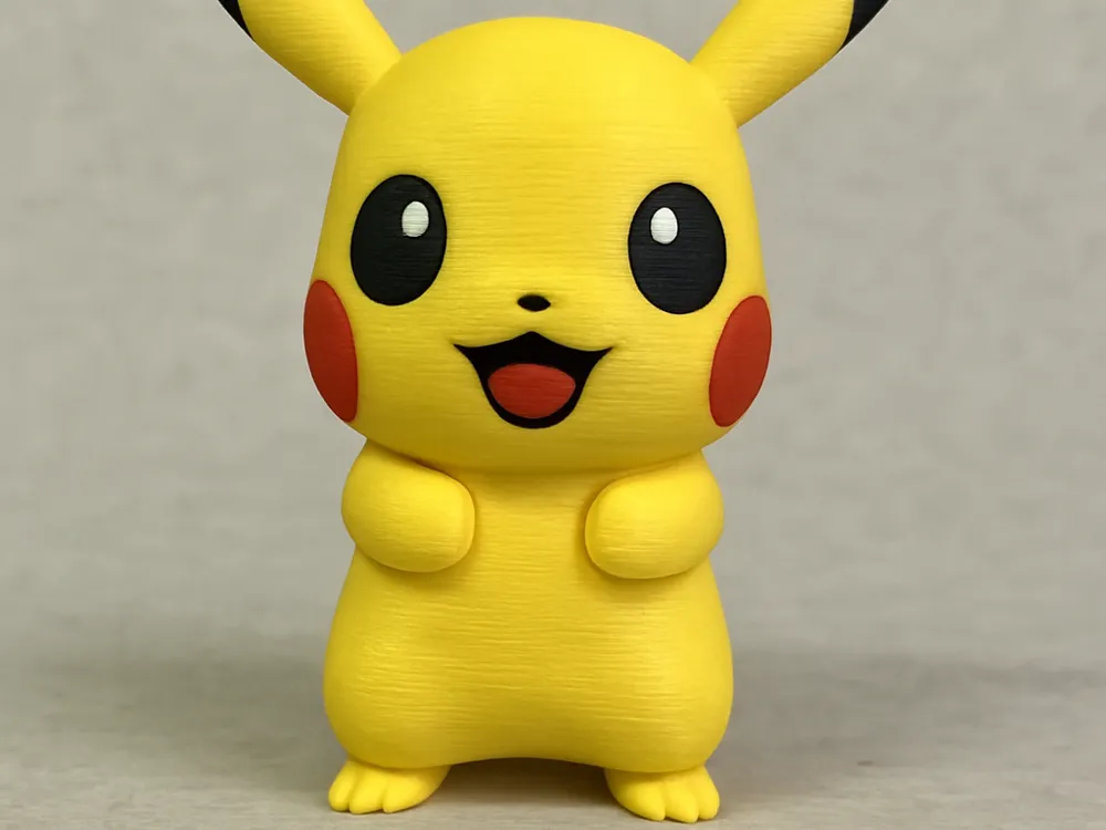 Pokémon Pikachu Multicolor by PixelPunch MakerWorld: Download Free 3D ...