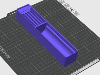 Gridfinity Storage - Leather Edging Tool (Modular)