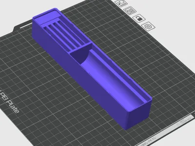 Gridfinity Storage - Leather Edging Tool (Modular)