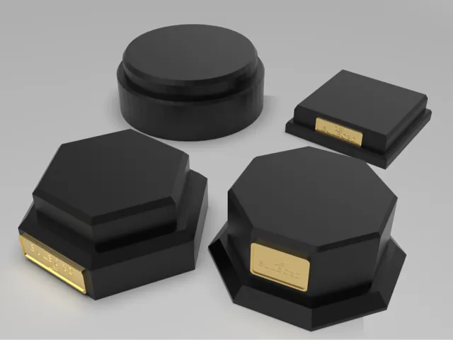Base for mini or trophies - Customizable/