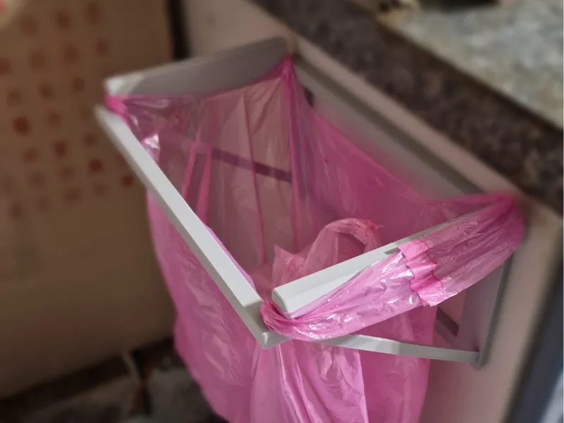 Wall Mounted Bag Holder