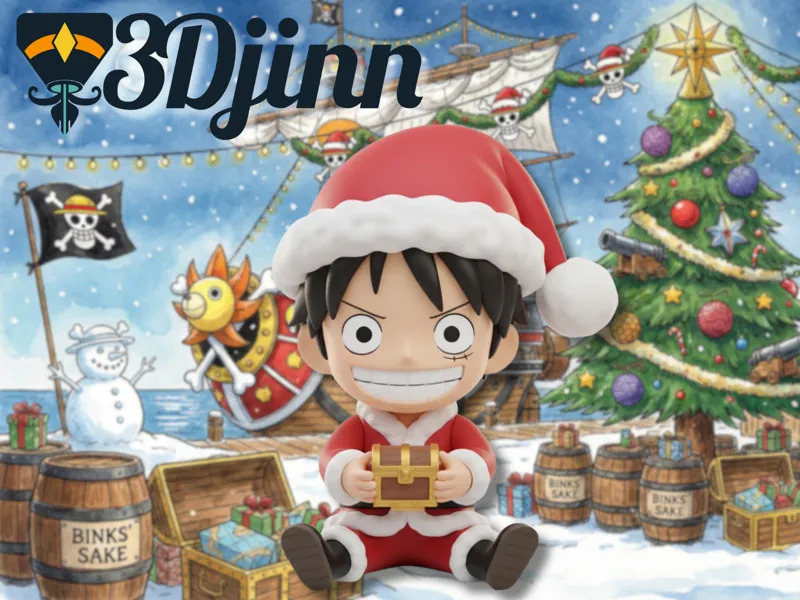 Christmas Chibi Luffy