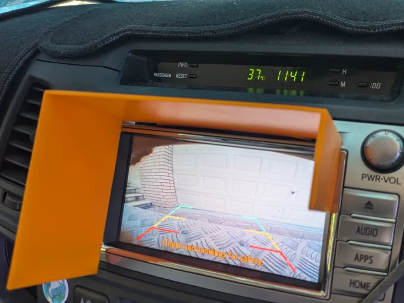 CD Slot Sun visor for N70 Hilux