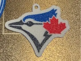 Toronto Blue Jays Keyring (bird logo)