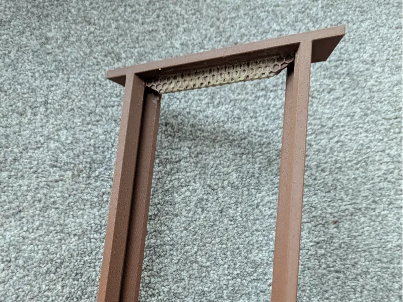 Hex Hives Honey Frame W/ Starter Strip (small)