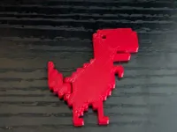 Dinosaure articulé — clin d'œil au jeu Google — photo 3