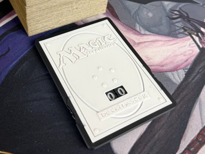 Card-Sized Life Counter for MtG
