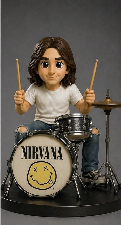 Miniatura 4 do modelo 3D Nirvana figurine