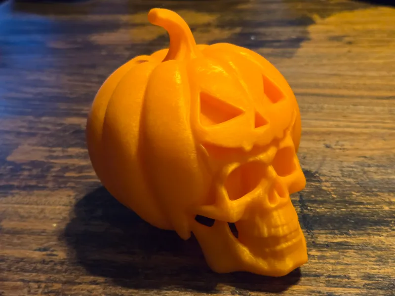 Pumpkin Skull