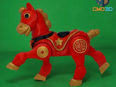 CNY Articulated Zodiac Horse