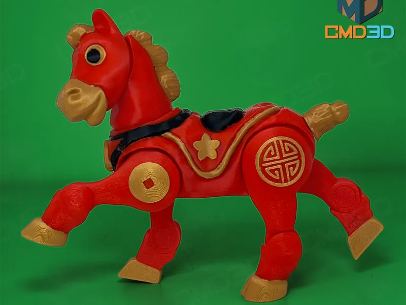 CNY Articulated Zodiac Horse