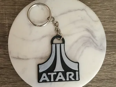 Atari keychain