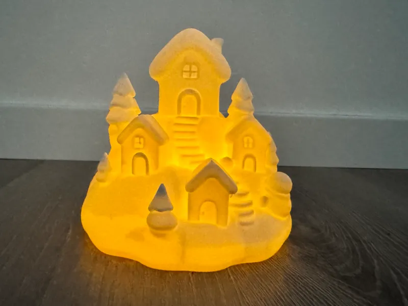 Winter Village Tea light