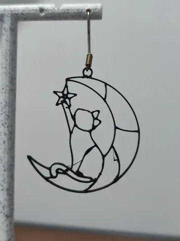 Pendientes: Aretes Azares de Luna — vista de referencia 5