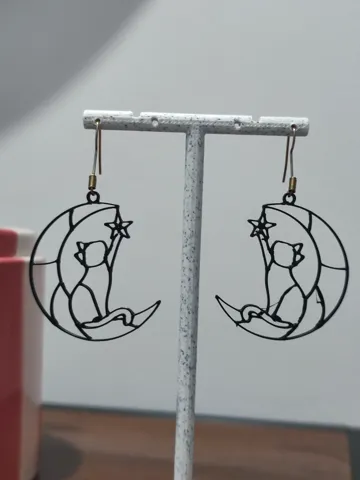 Pendientes: Aretes Azares de Luna — vista de referencia 2