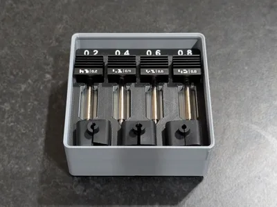 Gridfinity Nozzle Storage for H2/P2S/X2D
