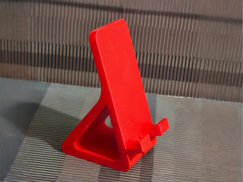Minimalist Phone Stand with Cable Slot